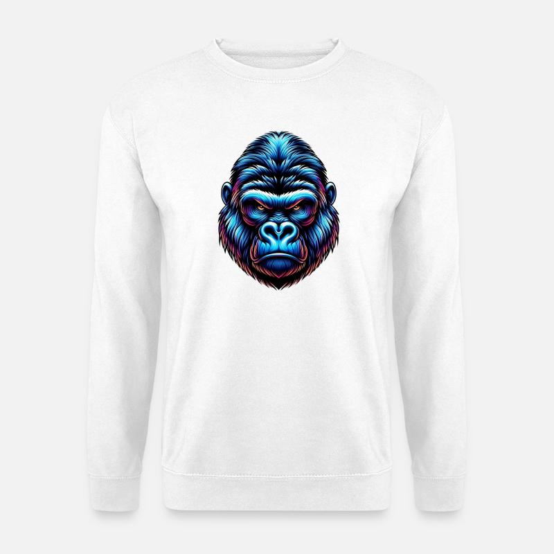 Gorilla - Unisex Sweatshirt - white