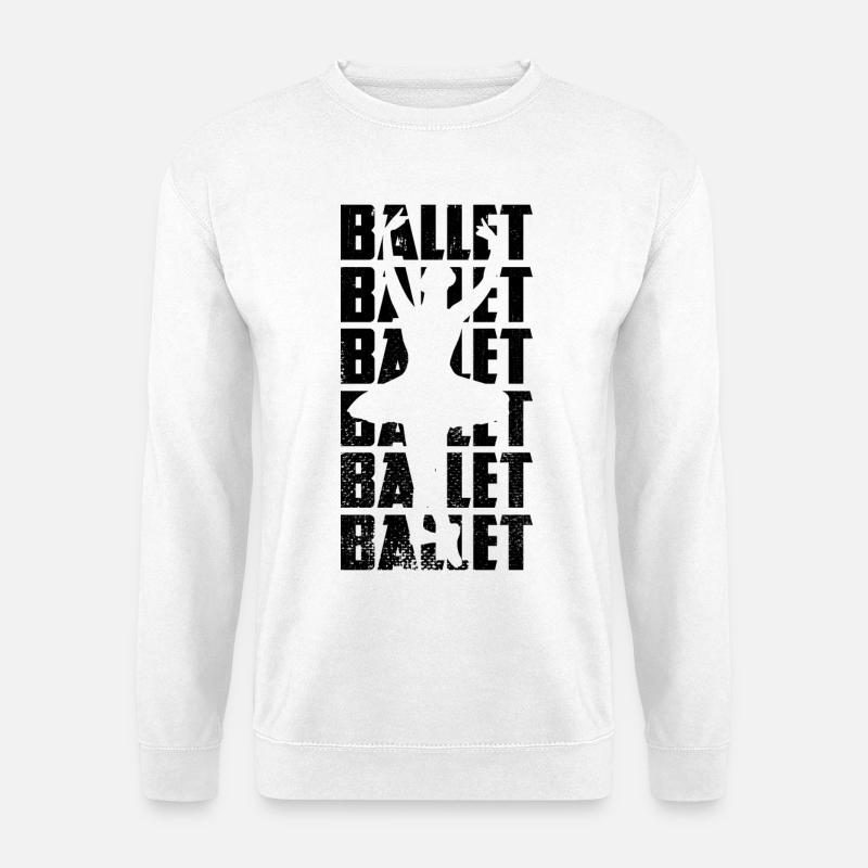 Ballet - Unisex Sweatshirt - white
