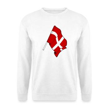 Savoie, France – Drapeau régional en toute simplicité - Sweat-shirt Unisexe - blanc - Devant