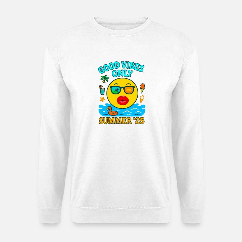 Küsse - Unisex Pullover - Weiß