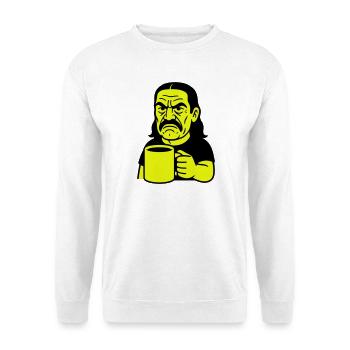 Angry Coffee Man - Unisex Sweatshirt - white - Front