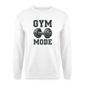 Mode de gym - Sweat-shirt Unisexe - blanc - Devant