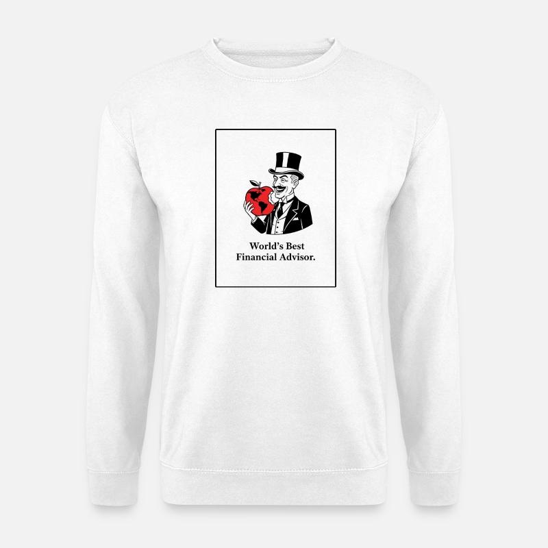 Der Kapitalist - Unisex Pullover - Weiß