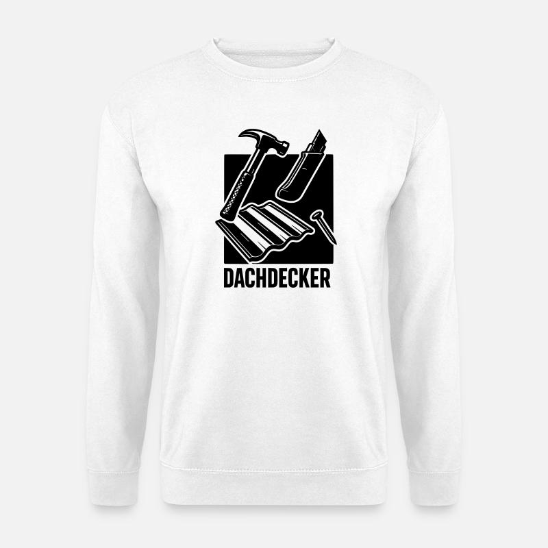 Roofing Tools - Unisex Sweatshirt - white
