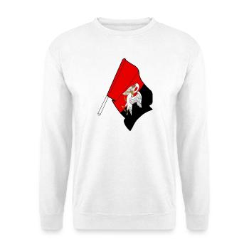 Drapeau du Buckinghamshire - Sweat-shirt Unisexe - blanc - Devant