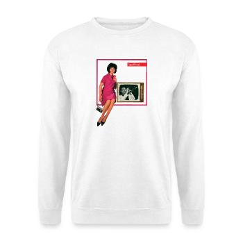 Nordmende Téléviseur Rétro & Chic des Années 60 - Sweat-shirt Unisexe - blanc - Devant