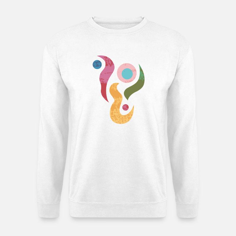 yoga-design_40 - Unisex Pullover - Weiß
