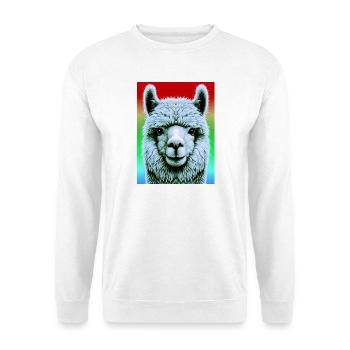 Alpaca - Unisex Sweatshirt - white - Front