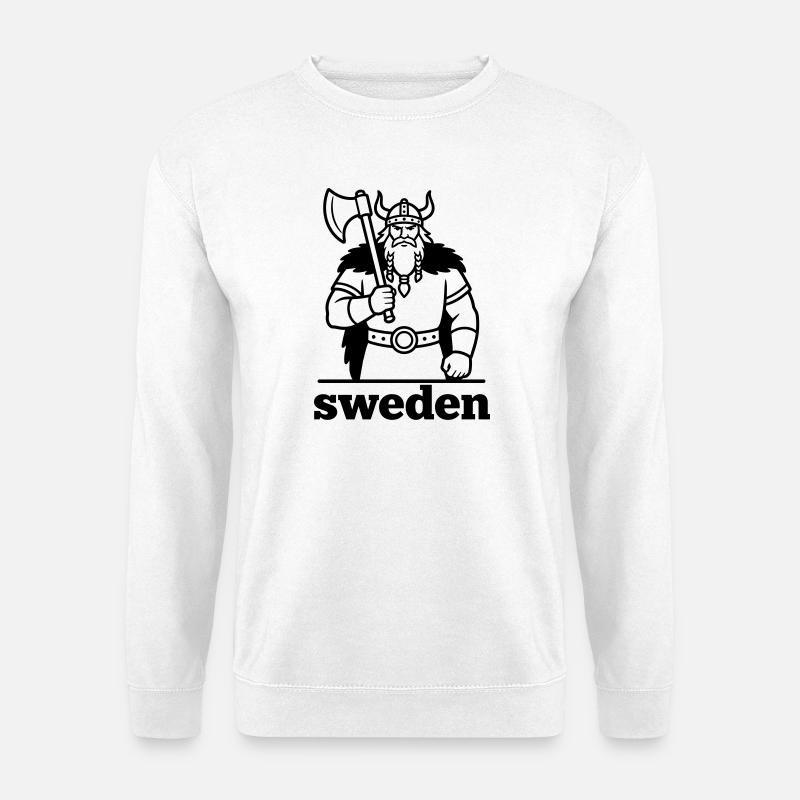 Schweden - Unisex Pullover - Weiß