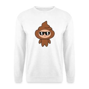 Crottes drôles et refroidies - Cadeau drôle - Sweat-shirt Unisexe - blanc - Devant