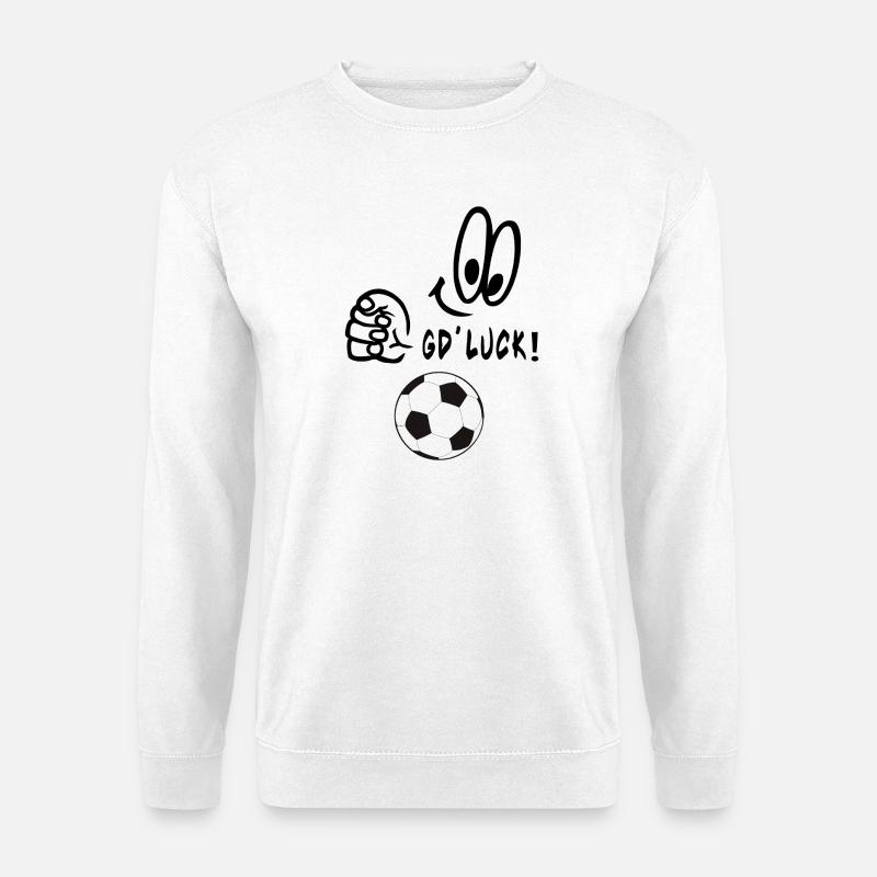 good-luck - Unisex Pullover - Weiß