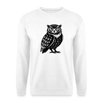 Snowy Owl - Unisex Sweatshirt - white - Front