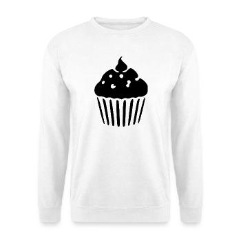 Cupcake Muffin Bakery Baking Gift - Unisex Sweatshirt - white - Front