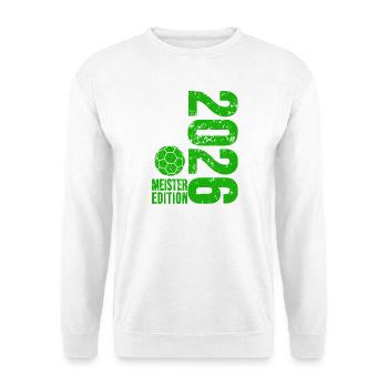 Maillot de champion de handball 2026, vert, édition verte - Sweat-shirt Unisexe - blanc - Devant