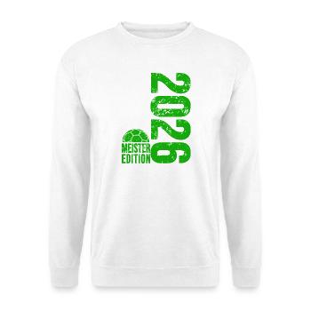 Maillot de champion de handball 2026, vert, édition verte - Sweat-shirt Unisexe - blanc - Devant