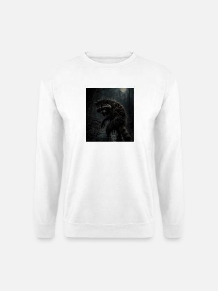 Toter Waschbär wannacomewithme? - Unisex Pullover - Weiß