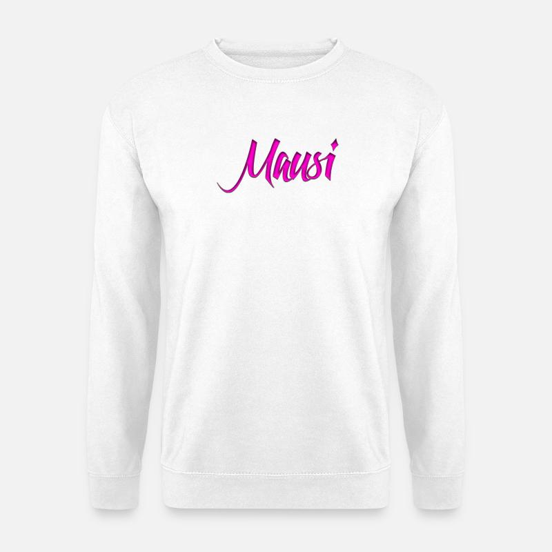 Mausi_Spruch - Unisex Sweatshirt - white