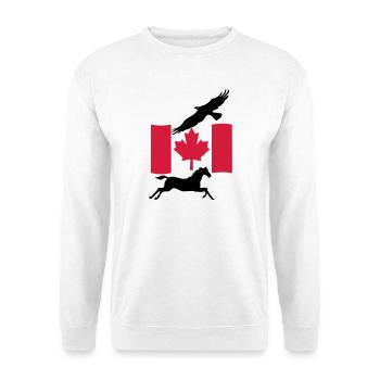 Liberté au Canada Don du Canada - Sweat-shirt Unisexe - blanc - Devant