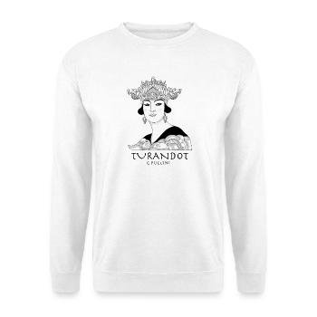 Turandot T-shirt - Unisex Sweatshirt - white - Front