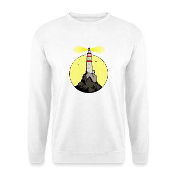 Headlight - Unisex Sweatshirt - white - Front