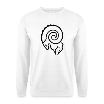 Aries - Unisex Sweatshirt - white - Front