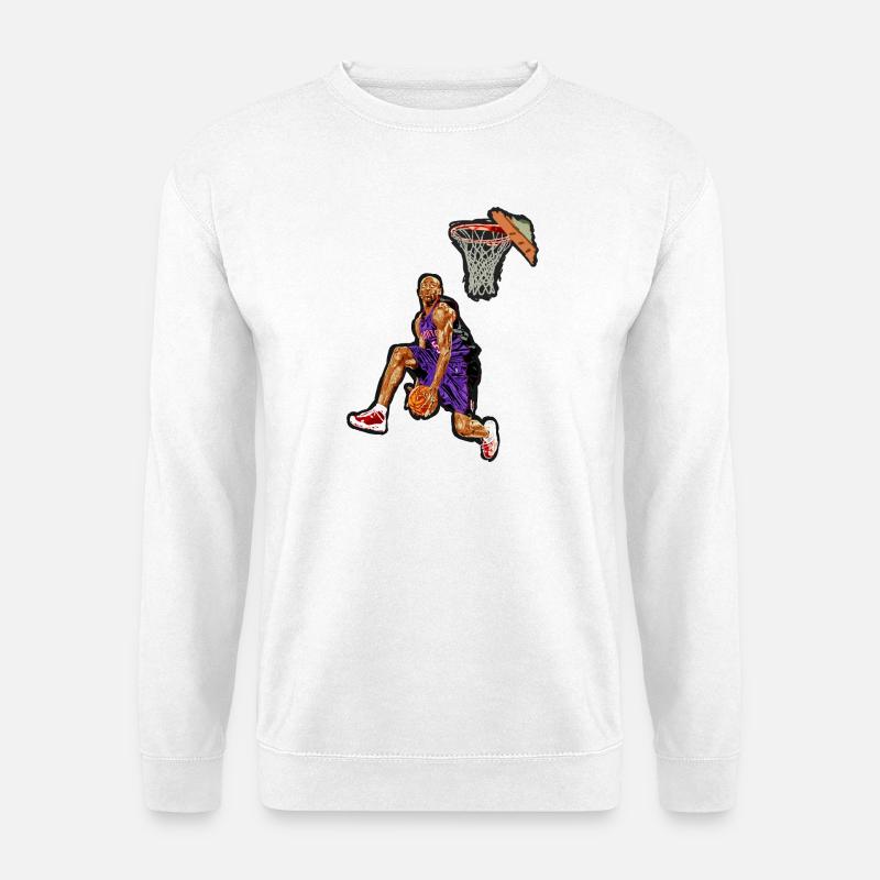 VINSANITY Dunk-Wettbewerb 2000 Streetwear - Unisex Pullover - Weiß