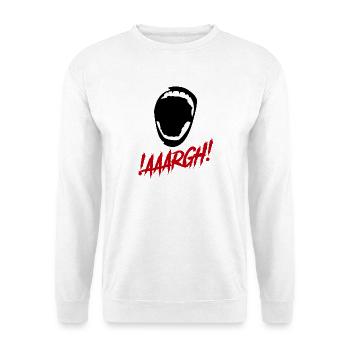 Argh!!! Schreien!!! - Unisex Pullover - Weiß - Vorne