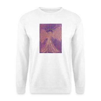 Erzengel Chamuel - Engel der Liebe - Engelbild - Unisex Pullover - Weiß - Vorne
