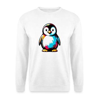Penguin - Unisex Sweatshirt - white - Front