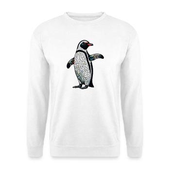Penguin - Unisex Sweatshirt - white - Front
