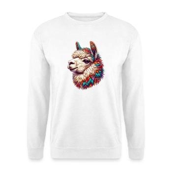 Alpaca - Unisex Sweatshirt - white - Front