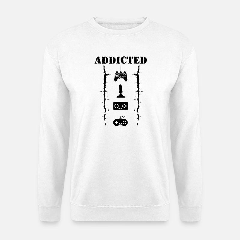 Addicted - Unisex Sweatshirt - white
