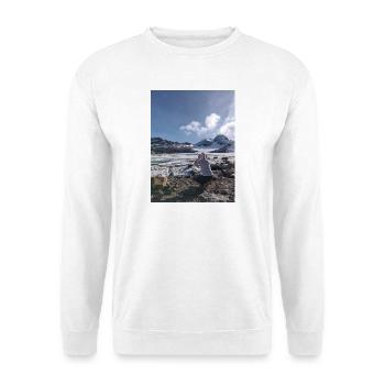 Saint Solin d'Arves Glacier - Unisex Sweatshirt - white - Front