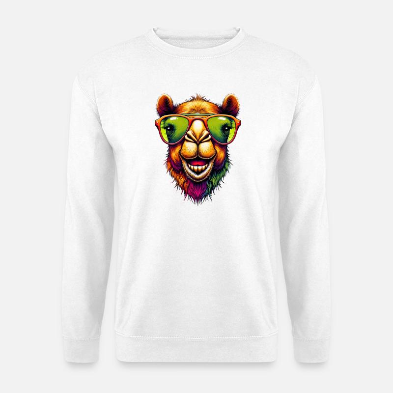 Camel - Unisex Sweatshirt - white
