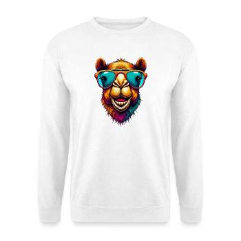 Chameau - Sweat-shirt Unisexe - blanc - Devant