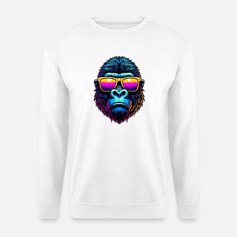 Gorilla - Unisex Sweatshirt - white