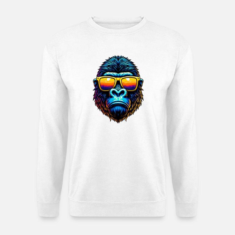 Gorilla - Unisex Sweatshirt - white