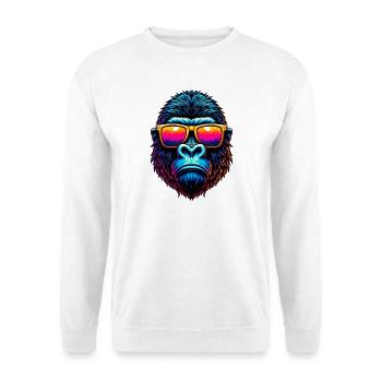 Gorilla - Unisex Sweatshirt - white - Front