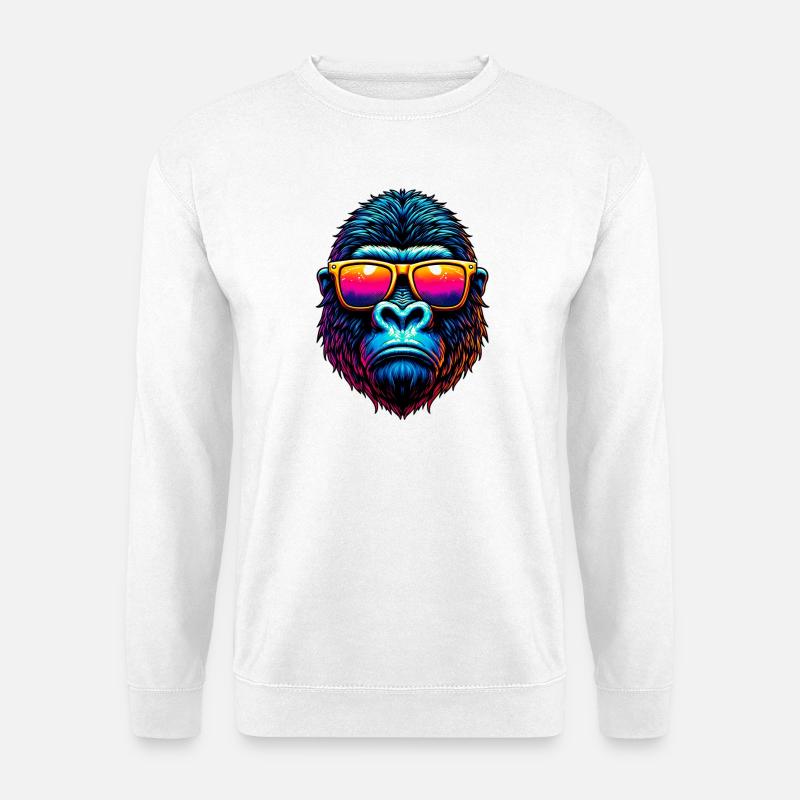 Gorilla - Unisex Sweatshirt - white