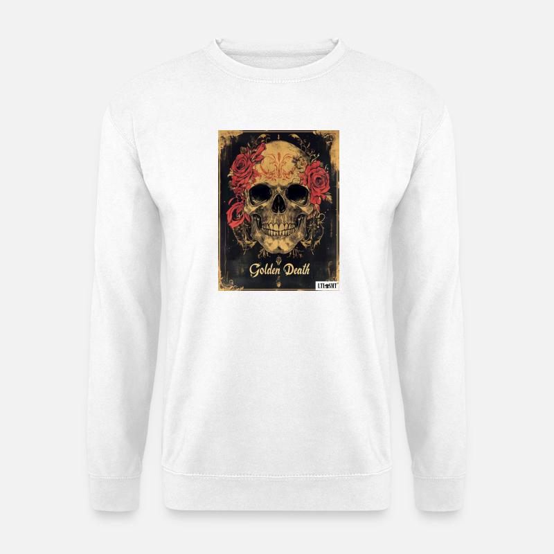 Golden Death - Unisex Pullover - Weiß