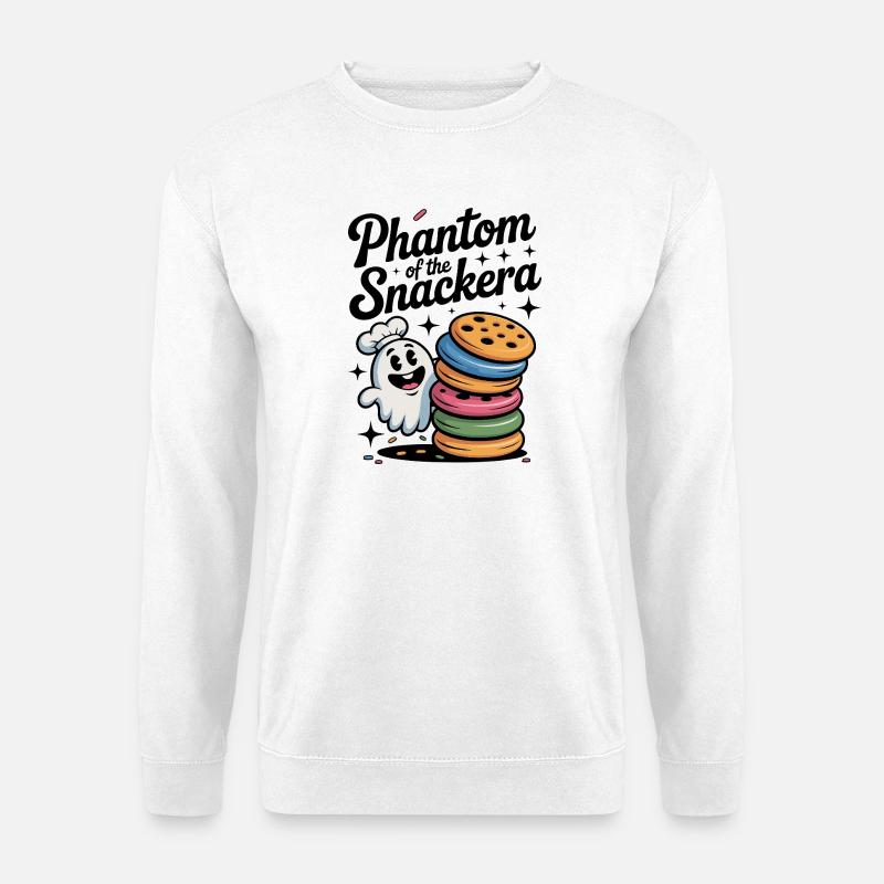 Phantom der Snackera - Unisex Pullover - Weiß