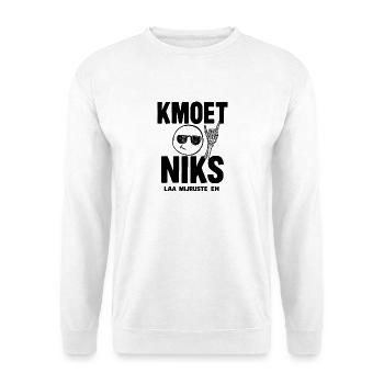 DU MUSST EINFACH NICHTS TUN — LAA MIJRUSTTE EH - Unisex Pullover - Weiß - Vorne