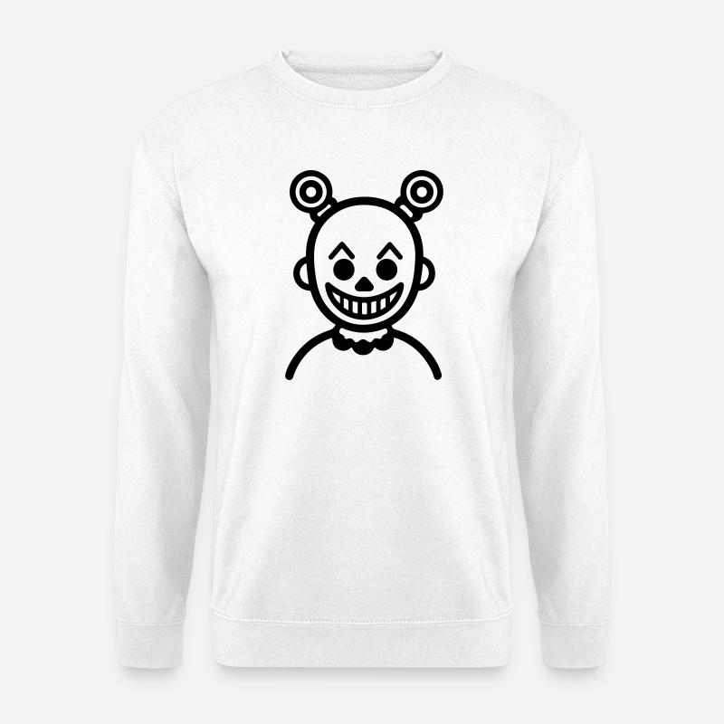 Clown Comic - Unisex Sweatshirt - white