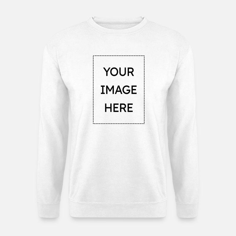 Platzhalter: Your Image Here - Unisex Pullover - Weiß