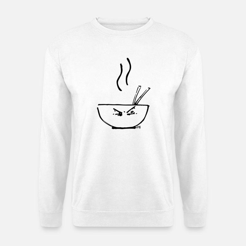 Hot Soup BLACK - Unisex Pullover - Weiß