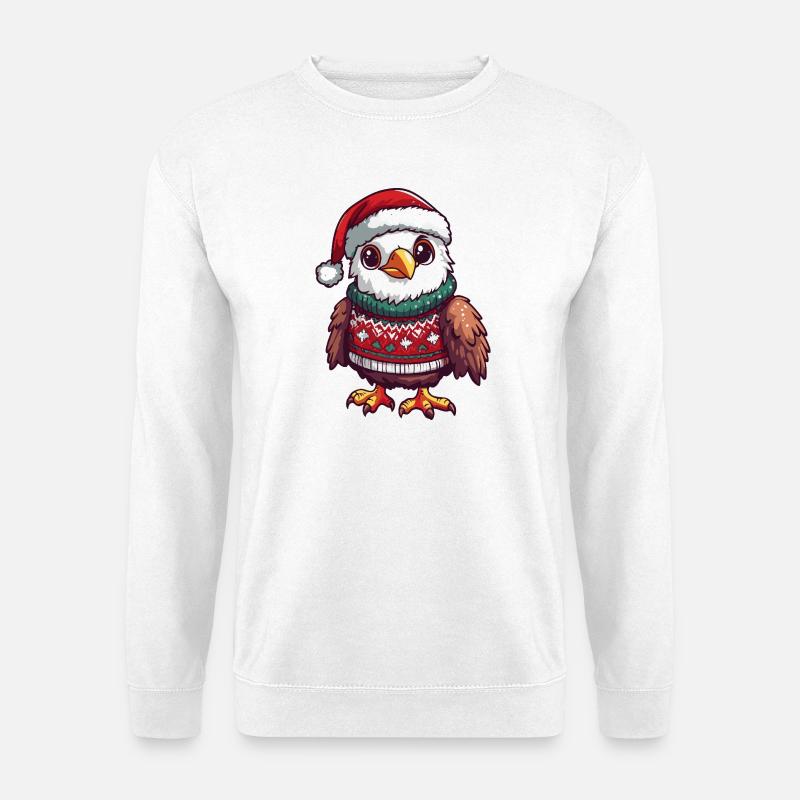 Eagle Christmas - Unisex Sweatshirt - white