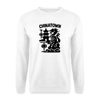Quartier chinois - Sweat-shirt Unisexe - blanc - Devant