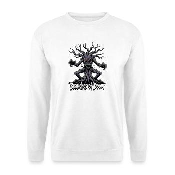 Branches of Doom – Demonic Tree Spirit - Unisex Sweatshirt - white - Front