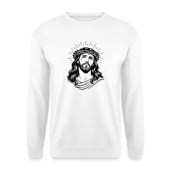 Jesus Christ - Unisex Sweatshirt - white - Front