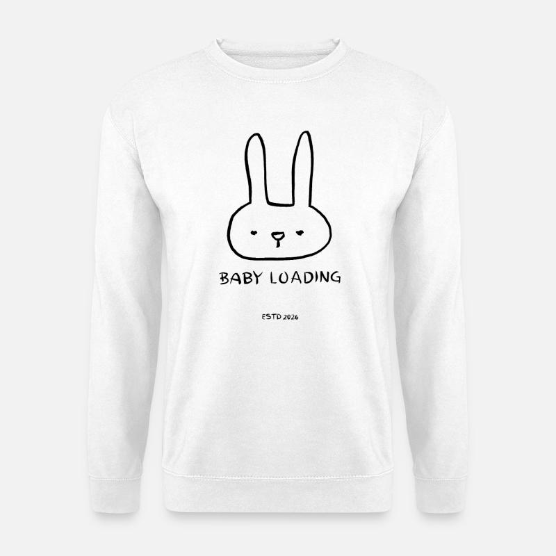 Baby Loading 2026 - Unisex Pullover - Weiß